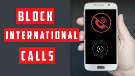 how to block international calls android.